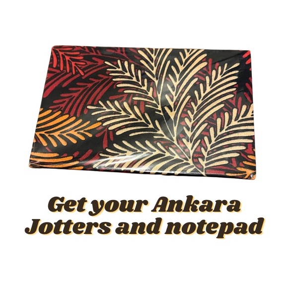 Ankara Mini Jotters/Notepads - 3 pcs - Picture 5 of 6